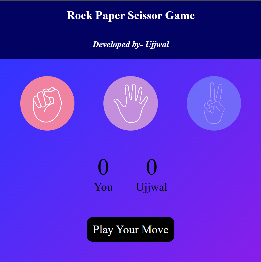 Rock-Paper-Scissor Game